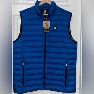 Duluth Men's Alaskan  Hardgear Eco Puffin Mock Vest size Large Tall- NWT
